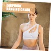 jojofuny Headphone Lost Chain Lightweight Magnetic Earphone Strap for Active