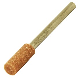 SK11 Whetstone with Shaft Diameter 0.1 inch (3 mm), For Ironworking, 0.2 x 0.5 inches (5 x 13 mm), WA60P No.3