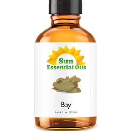 Sun Essential Oils 4oz - Bay Essential Oil - 4 Fluid Ounces