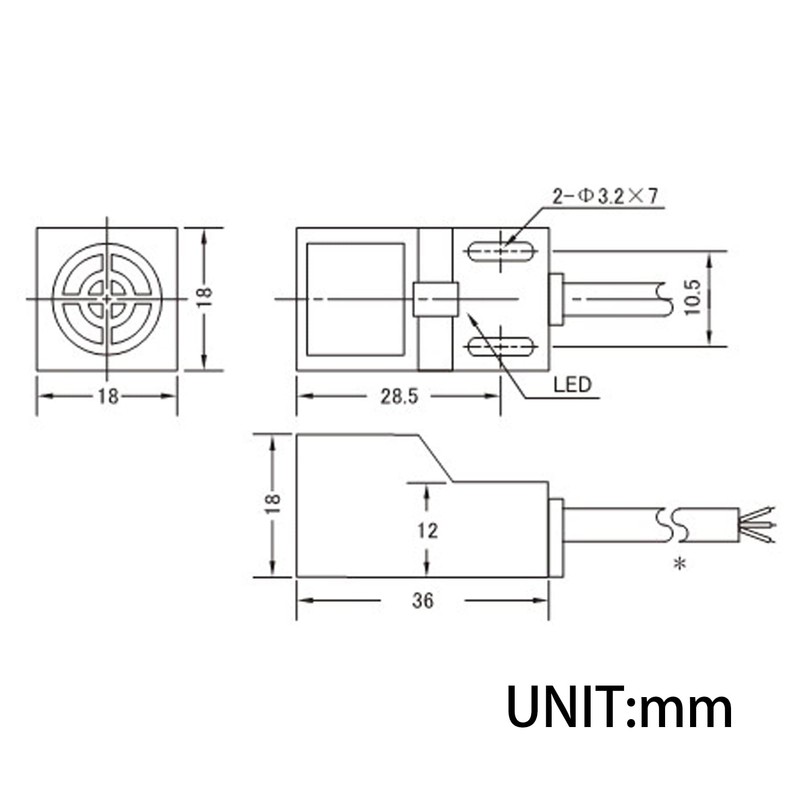 Lzcdelyxiao SN04-N2 NC Normal Close NPN Inductive Proximity Sensor Switch