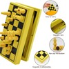 TUNJILOOL Chess Game, 3-in-1 Chess Board Wooden High Quality Chess