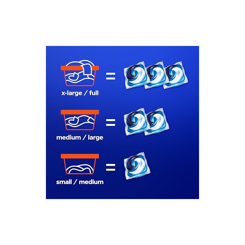 Detergente en cápsulas Tide Pods Spring Meadow, para ropa blanca