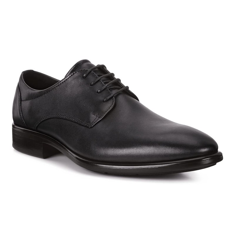 ECCO Men's CITYTRAY Plain Toe Oxford Dress Shoe Black
