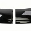For Volvo S60 S80 S90 Glossy Black Front Bumper Lip/