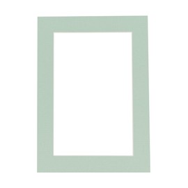 8x10 Mat for 5x7 Photo - Precut Honeydew Green Picture Matboard for Frames Measuring 8 x 10 Inches - Bevel Cut Matte to Display Art Measuring 5 x 7 Inches - Acid Free ONE MAT