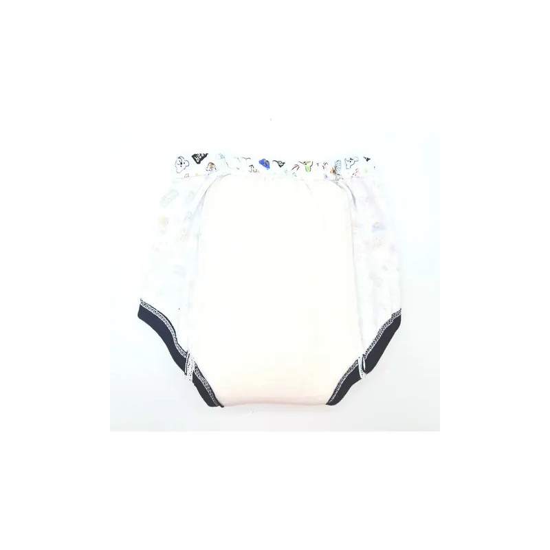 4 Pack Calzones Entrenadores Absorbentes Ecológicos Algodón
