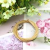 2 Pack Violin Bow Horsehair Horse Hair Natural Color Unbleached
