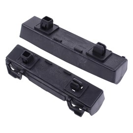 ApplianPar 2Pcs Rear Left and Right Side Bumper Bracket for Civic 2016 2017 2018 2019 2020 2021 2022