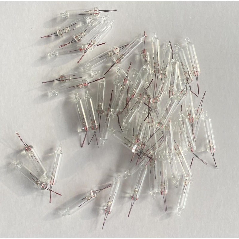 Generic 12 Volt Mini Christmas Replacement Bulbs for Incandescent String
