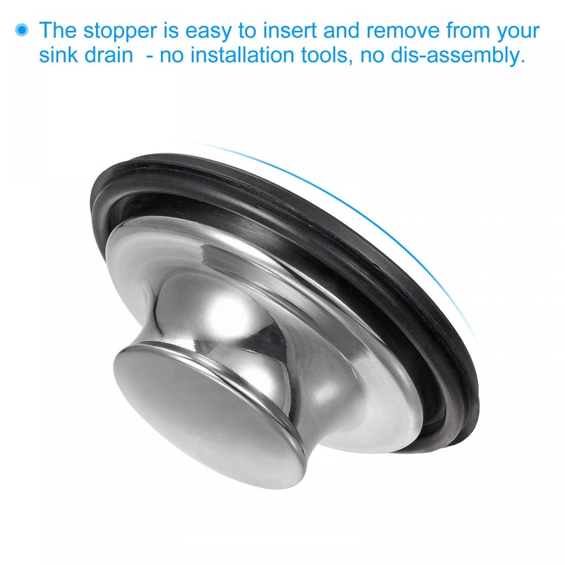 sourcing map Kitchen Sink Stopper for Garbage Disposals Drain Stopper