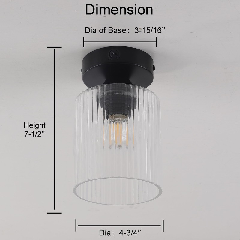 Maichis Decorative 12V RV Interior Light Fixture with On&Off Switch,