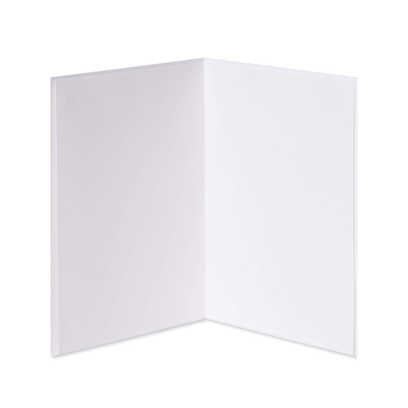 Papyrus Blank Thank You Card (Painterly Wreath)