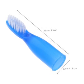 UTHCLO 10pcs Prison Toothbrush Pack Soft Bristle Finger Toothbrush for Boys and Girls Sensory Autism