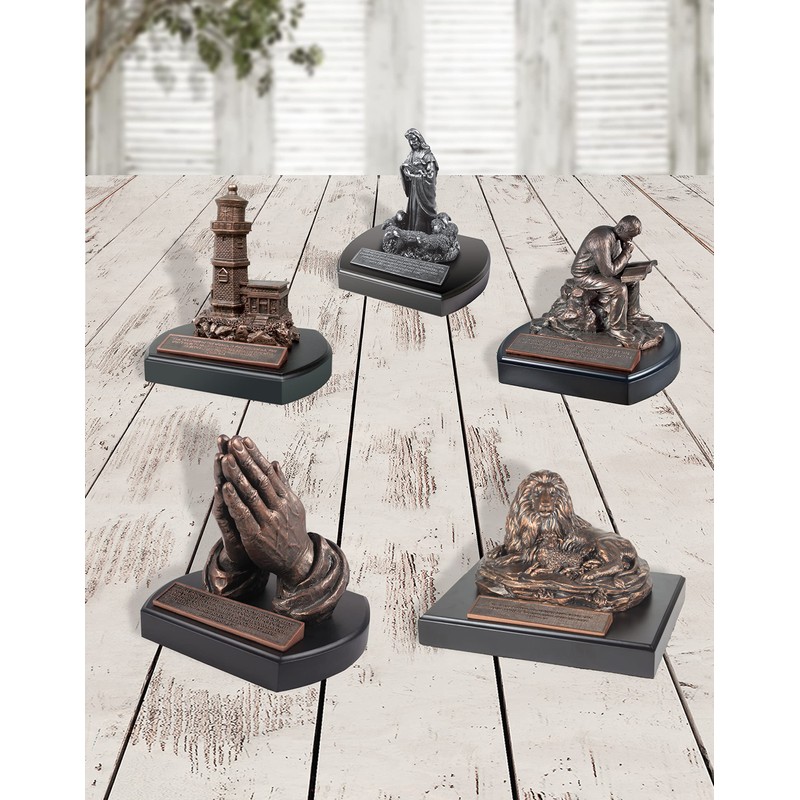 Lighthouse Christian Products Light of The World Bronze Tone 7