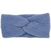 styleBREAKER 04026072 Women's Knitted Headband with Twist Knot and Rib