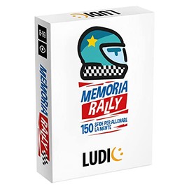 Headu Ludic Rally Memory 150 Challenges to Train the Mind It54136 Board Game Format Travel for 1 Player