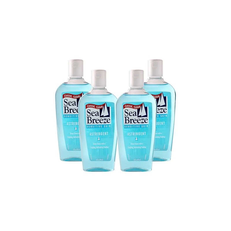 Sea Breeze Astringent Sensitive Skin - Facial Cleanser with Natural