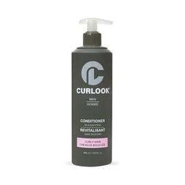 Acondicionador Para Cabello Rizado Para Hombres | Sin Silicona - 400 Ml (13,5 Oz) | Ayuda A Restaurar Los Nutrientes Naturales Del Cabello Para Lograr Rizos Con Cuerpo Y Aspecto Saludable.