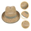 CORHAD Men's Holiday Straw Hat Men's Sun Hats Wide Brim