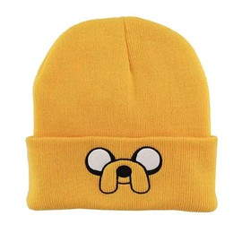 TCB Creations Adventure Cartoon Time Jake The Dog Character Adult Size Beanie Hat