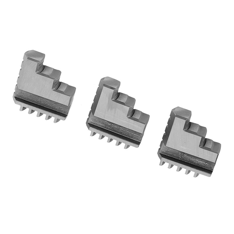 3pcs pair K11-80 Inside Jaw Chuck Self Centering Metal Lathe
