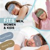 20 Pcs Funny Eye Mask Bulk for Sleep, Adjustable Strap,Morandi