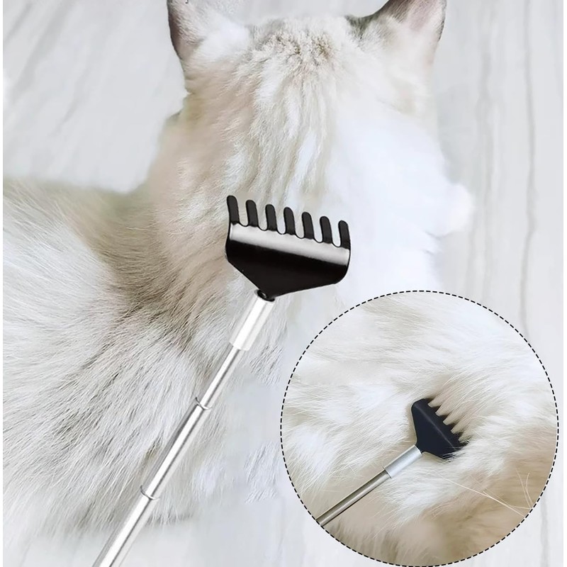 Telescoping Back Scratcher 3 Pack - Stainless Steel Extendable Scratcher