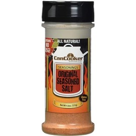 CanCooker Original Seasoned Salt | Perfect Seasoning Blends for Grilling, BBQ, & Camping | Taste Great on Chicken, Meat, Fish, Beef, Veggies & More - 6 Pack
