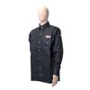 Lincoln Electric KH809M Black Medium Flame-Resistant Cloth Welding Shirt