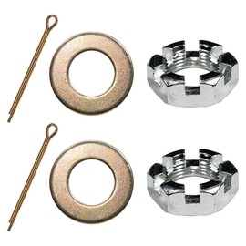 The Trailer Parts Outlet - 2,000-8,000 lb Spindle Nut Kit (for #84 and #42 Trailer Axle Spindle) - 1 Set