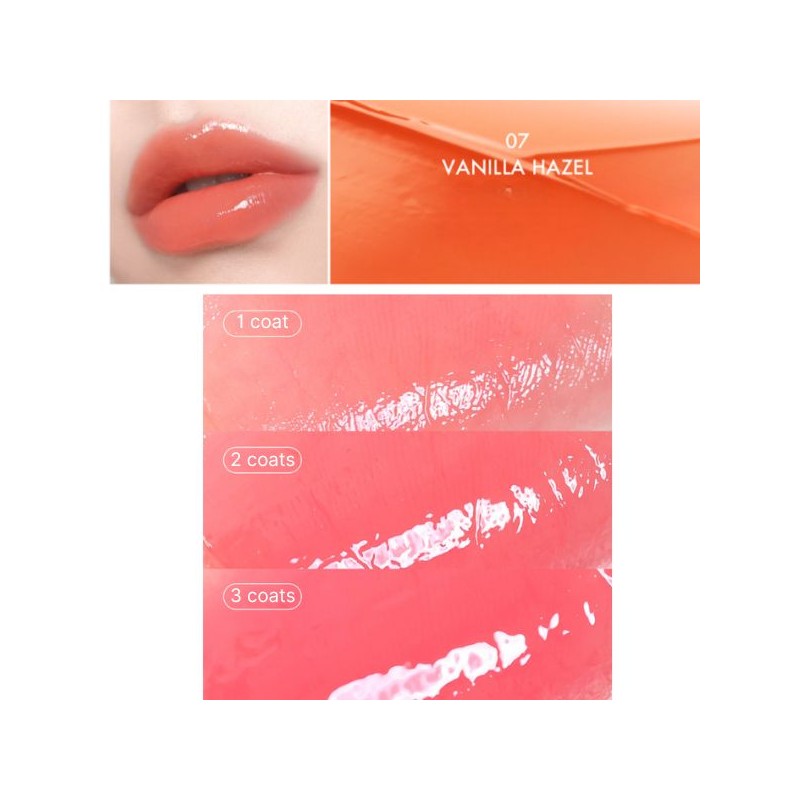 LUNA Glassy Layer Tint 3g, Color:09 Cotton Mauve