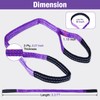 2 Pack 1" x3.3Ft Lifting Sling Straps, 2-Ply Heavy Duty