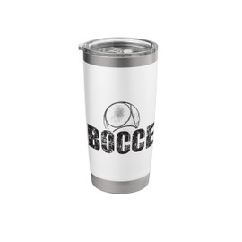 Bocce Legend Slogan with Jack Bocci Bocce Ball Stainless Steel Insulated Tumbler