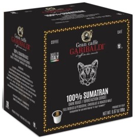 Gran Caffe Garibaldi 18 CT Single Serve Coffee Cups for Keurig K-cup Brewers *Imported from Italy! - italian roast