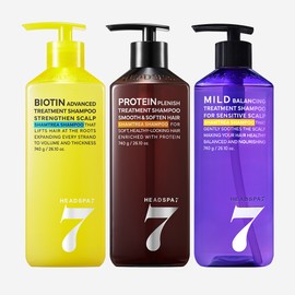 Head Spa 7 Biotin Sham Tree 740g + Protein Sham Tree 740g + Mild Sham Tree 740g / 비오틴샴트리740g+프로틴샴트리740g+마일드샴트리740g