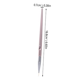 FOMIYES 3pcs Professional Nail Art Brush Set Gel Painting Brush Pen Manicure Kit