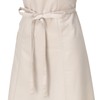 Francfranc French Mini Ruffle Full Apron, Beige