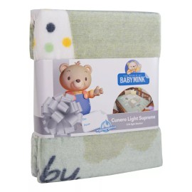 Baby Mink Cunero Light Supreme Edredon Ligero Para Bebe Baby Mink