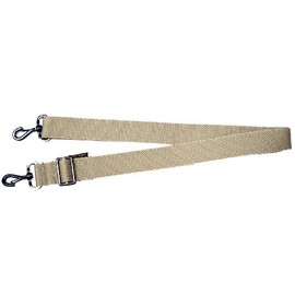 Waist Point MIL-903 Non-Padded Shoulder Strap (Bag Shoulder Strap), Beige, 1.2 inches (30 mm)