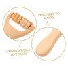 Outanaya 1 Set Deep Tissue Massage Roller Tool Natural Wood