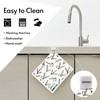 Eulnars Swedish Dishcloths for Kitchen, 8 Pack Flower Reusable Paper