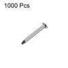 sourcing map Pack of 1000 Small Tiny Hardware Nails Carbon