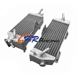 GPI Racing L&R Aluminum Motorcycle Radiator for 1990 1991 1992 1993 Kawasaki KX125 KX250