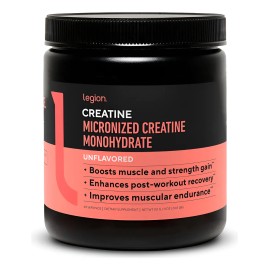 Legion Creatine Creatina Pura Sin Sabor 60 Servicios Sfn