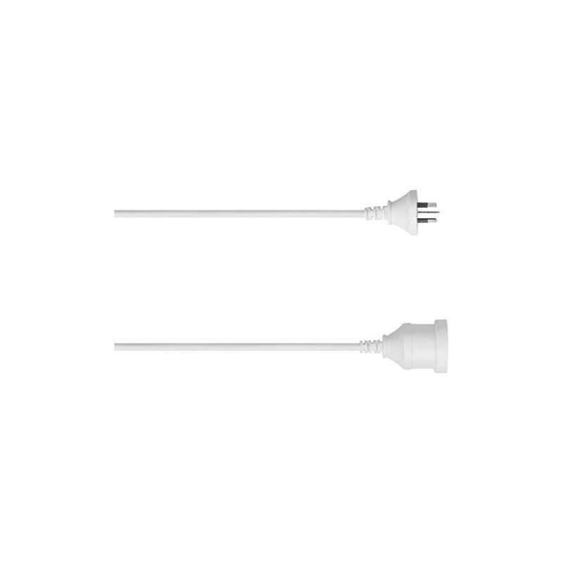 HPM Household Duty Extension Lead White 7m