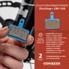 CONTEC DiscStop+ CBP-530 Organic Bicycle Disc Brake Pads Fits Many