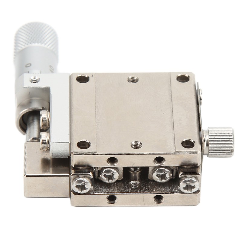 Linear Stage X Axes 25x25mm Micrometer Manual Displacement Platform Sliding