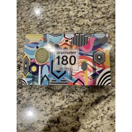 Brutfuner 180 Professional Wood Colored Pencils Set Oily HB Drawing