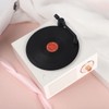 KESYOMA Old Fashioned Classic Vinyl Record Player Style Bluetooth Speaker