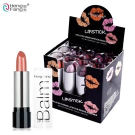 HENGFANG 12-Color Moisturizing Bold Red Lip Balm - Cross-border Edition for Children's Day Performance Affordable Lipstick 12-Color Box (12 pcs) 10ea
